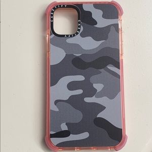 Casetify Camo Case - Gray/Pink - iPhone 11